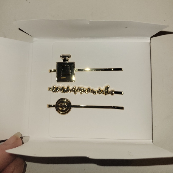 ❤️‍🔥SALE!Designer Hair Pins gold tone - Picture 5 of 7